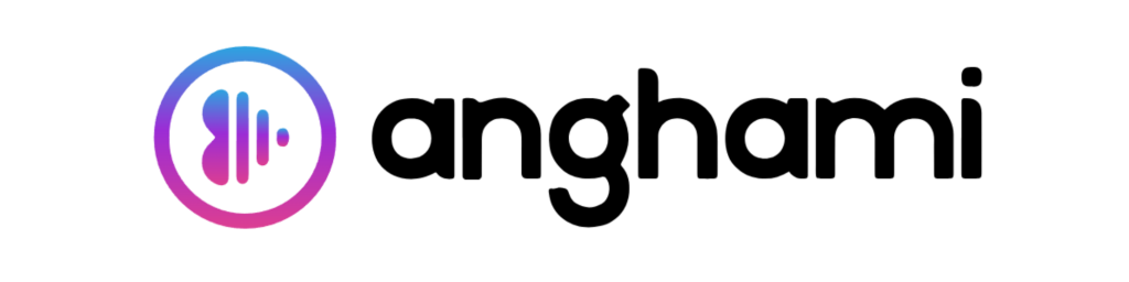 Anghami Logo at Allot Lines Music Distribution Services