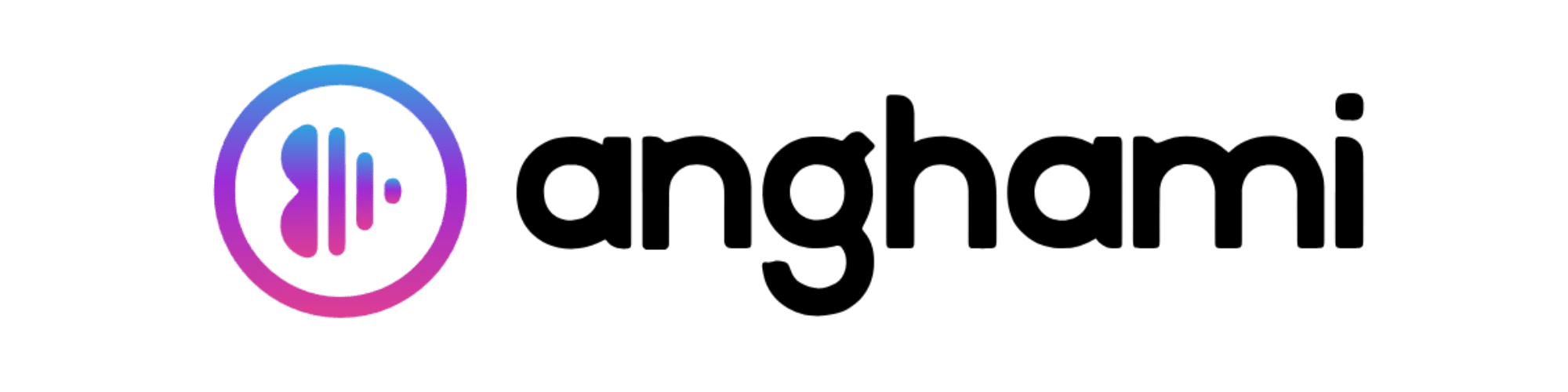 Anghami Logo at Allot Lines Music Distribution Services