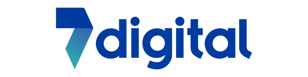 7Digital Logo at Allot Lines Music Distribution Services