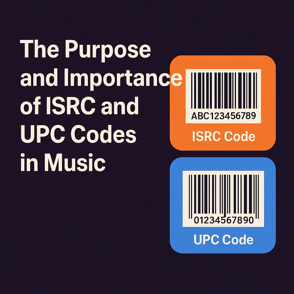The Purpose and Importance of ISRC and UPC Codes in Music | Allot Lines