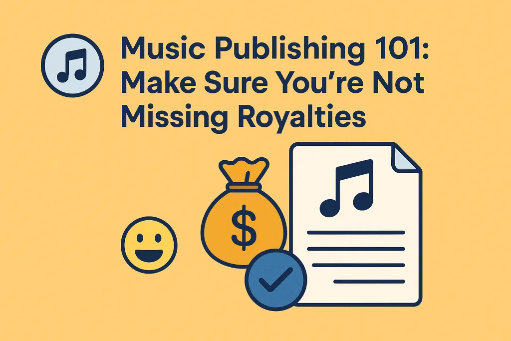 Music Publishing 101: Make Sure You’re Not Missing Royalties
