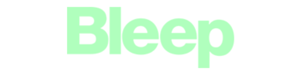 Bleep Logo In Allot Lines Digital Music Distribution