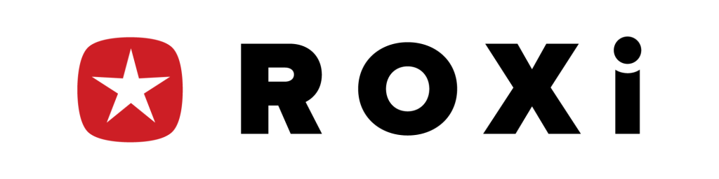 Roxi Logo in Allot Lines Digital Music Distribution