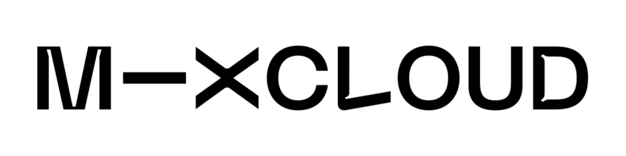 MixCloud Logo in Allot Lines Digital Music Distribution