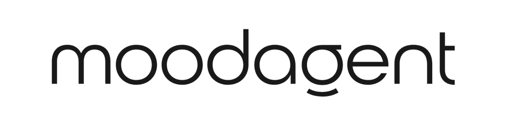 Moodagent Logo in Allot Lines Digital Music Distribution