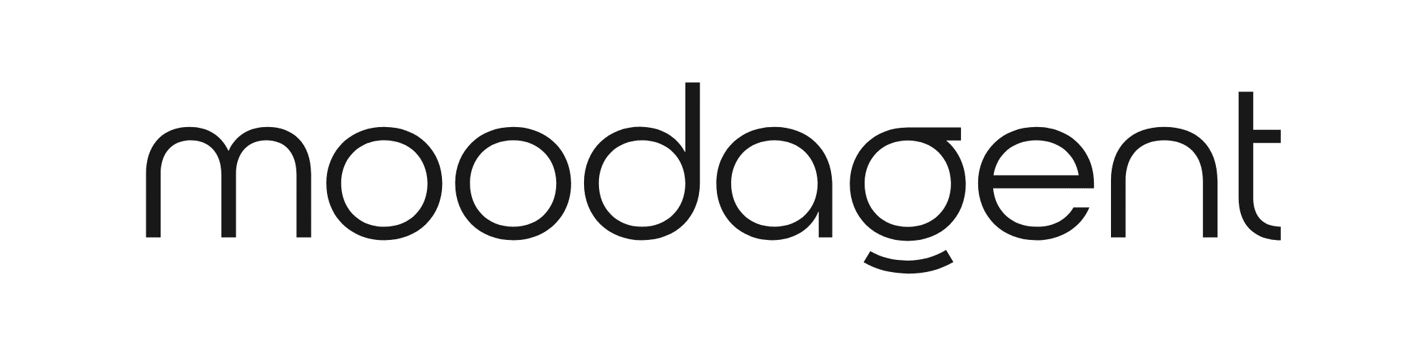 Moodagent Logo in Allot Lines Digital Music Distribution