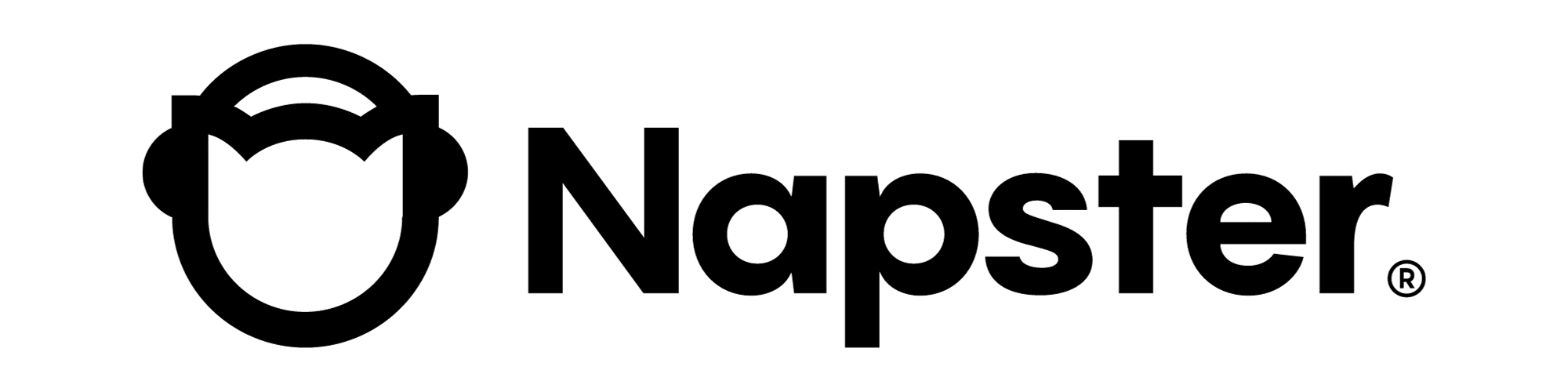 Napster Logo in Allot Lines Digital Music Distribution