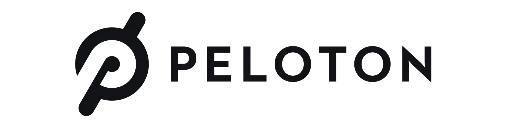 Peloton Logo in Allot Lines Digital Music Distribution