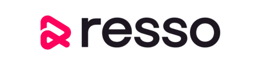 Resso Logo in Allot Lines Digital Music Distribution