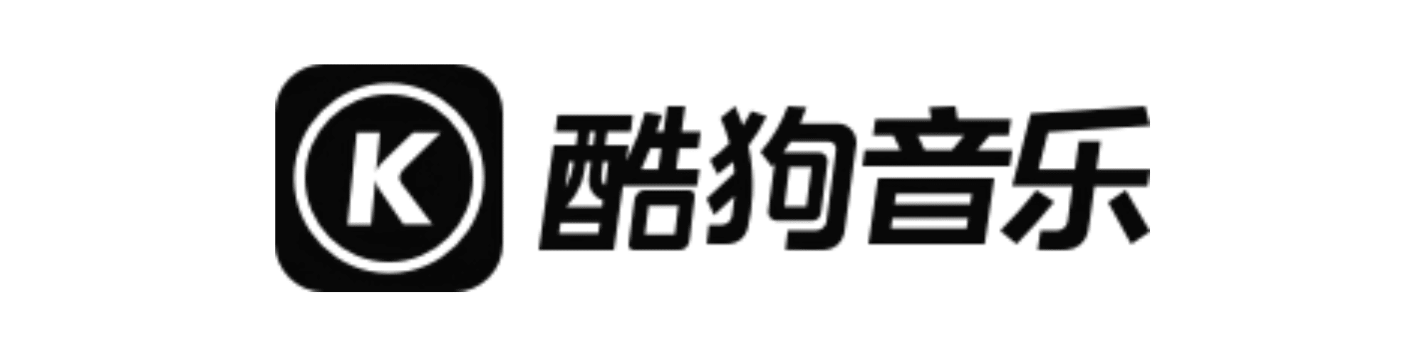 KuGou Music Logo in Allot Lines Digital Music Distribution