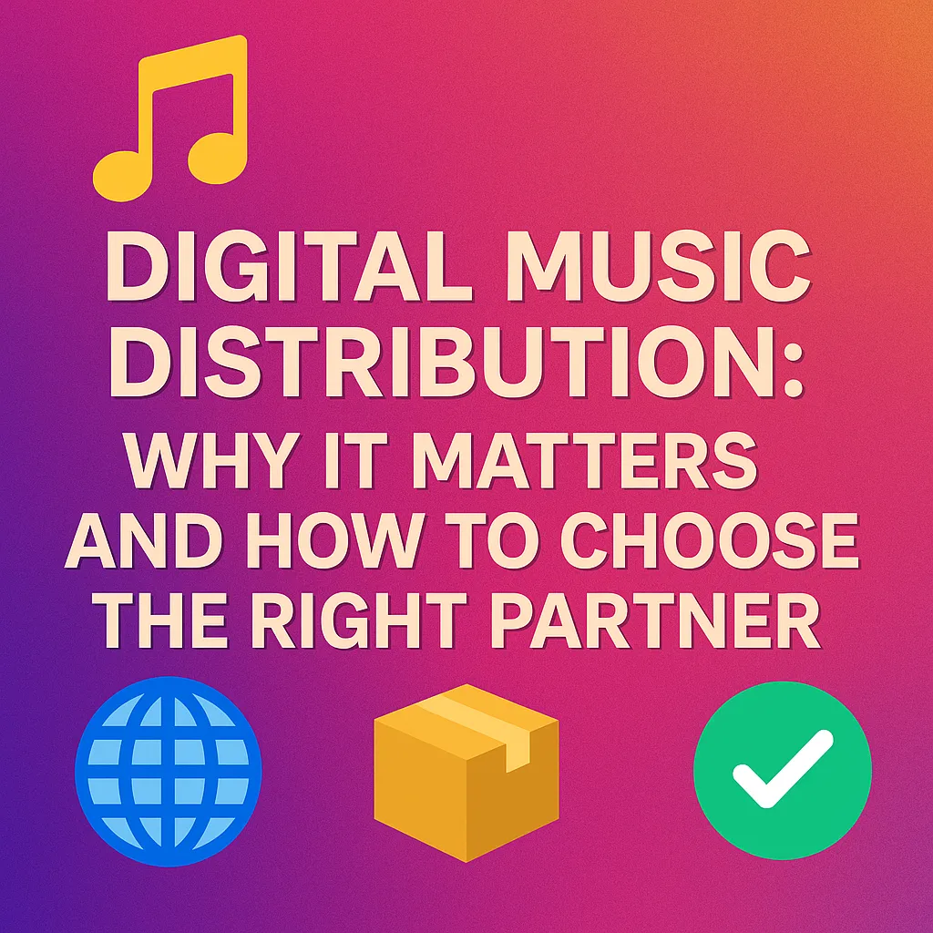 🎧 Digital Music Distribution: Why It Matters and How to Choose the Right Partner