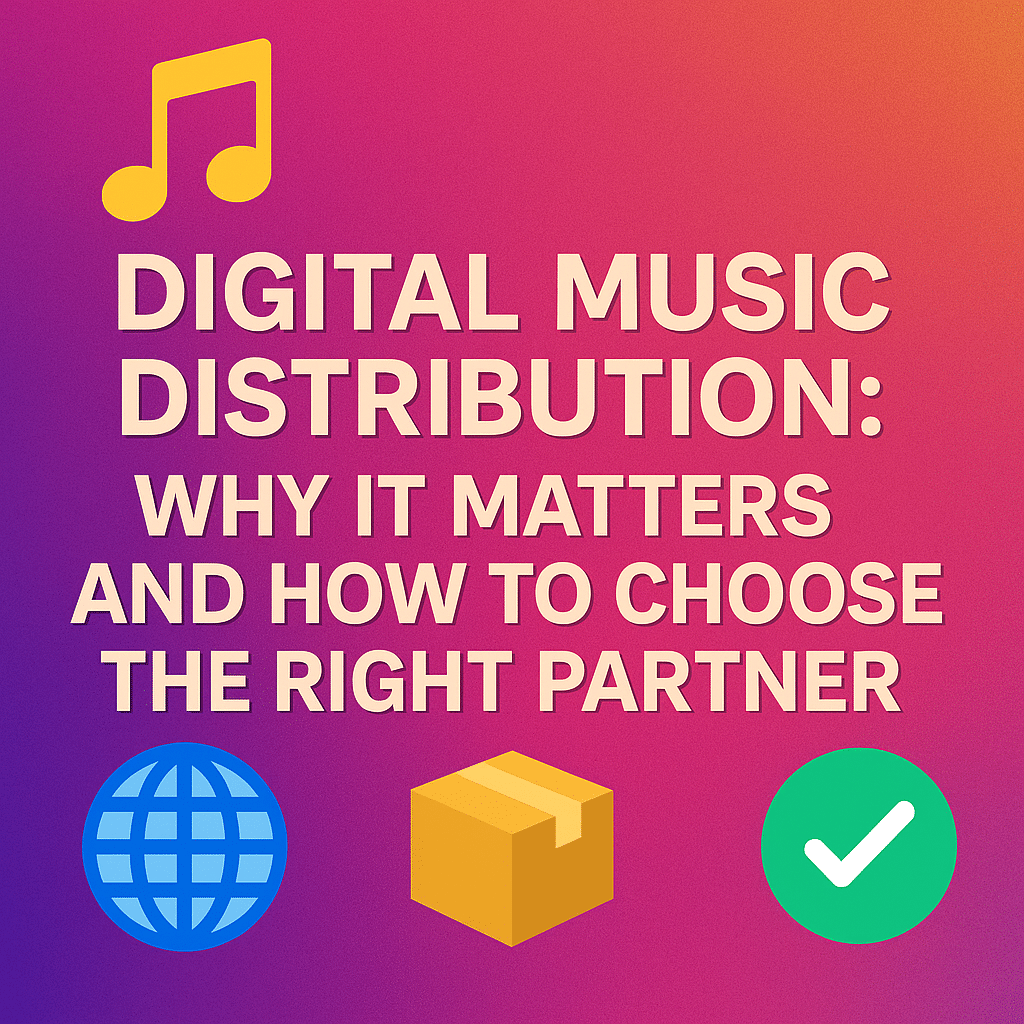 🎧 Digital Music Distribution: Why It Matters and How to Choose the Right Partner
