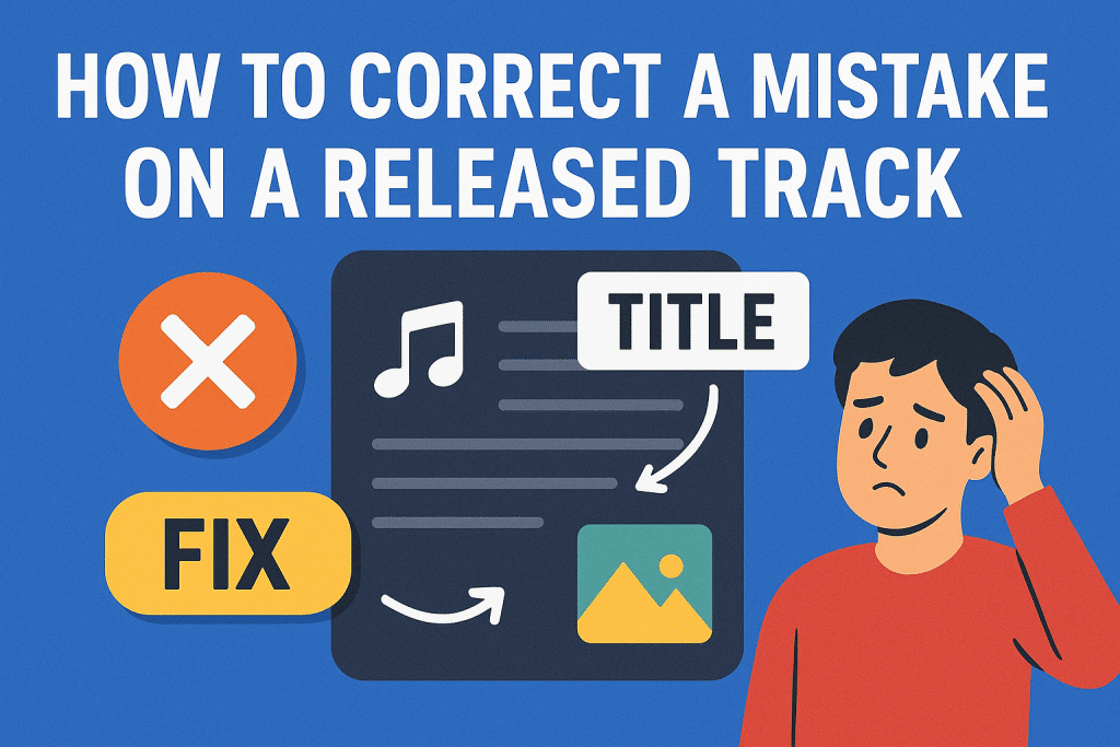 How to Correct a Mistake on a Released Track π΅