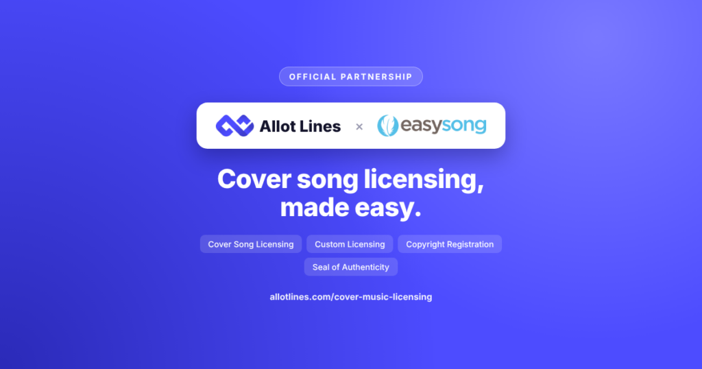 Allot Lines Partners with EasySong to Make Cover Song Licensing Simple